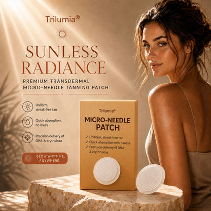 𝗨𝗽 𝘁𝗼 𝟴𝟱% 𝗢𝗙𝗙 𝗧𝗿𝗶𝗹𝘂𝗺𝗶𝗮® 𝗦𝘂𝗻𝗙𝗿𝗲𝗲 𝗧𝗮𝗻𝗻𝗶𝗻𝗴 𝗣𝗮𝘁𝗰𝗵 🤎 𝗨𝗩-𝗙𝗿𝗲𝗲 𝗚𝗼𝗹𝗱𝗲𝗻 𝗕𝗿𝗼𝗻𝘇𝗲✨ 𝟭𝟰-𝗗𝗮𝘆 𝗡𝗮𝘁𝘂𝗿𝗮𝗹 𝗚𝗹𝗼𝘄