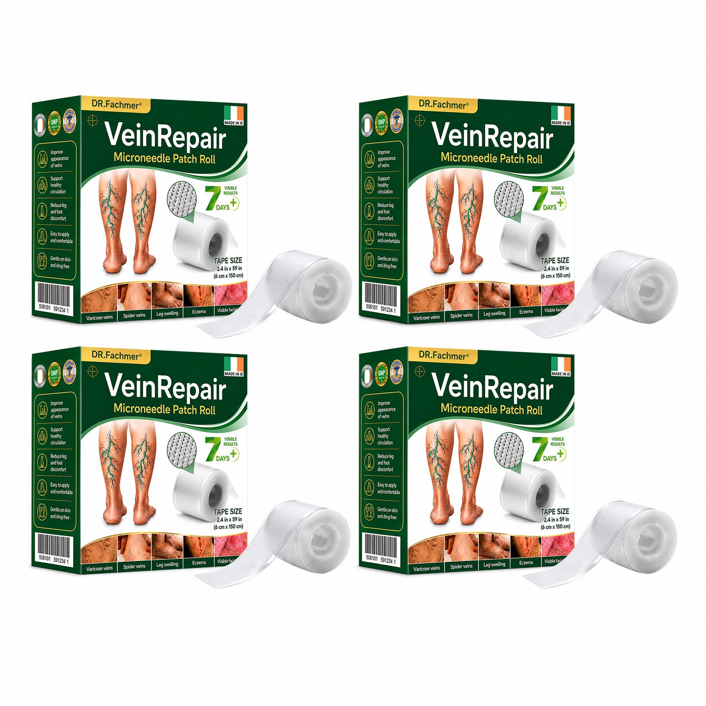 🩹DR.Fachmer® Vein Ease Microneedle Care Patch(For Spider Veins, Varicose Veins, Swelling & Leg Fatigue) - Last Day Promotion 50% OFF