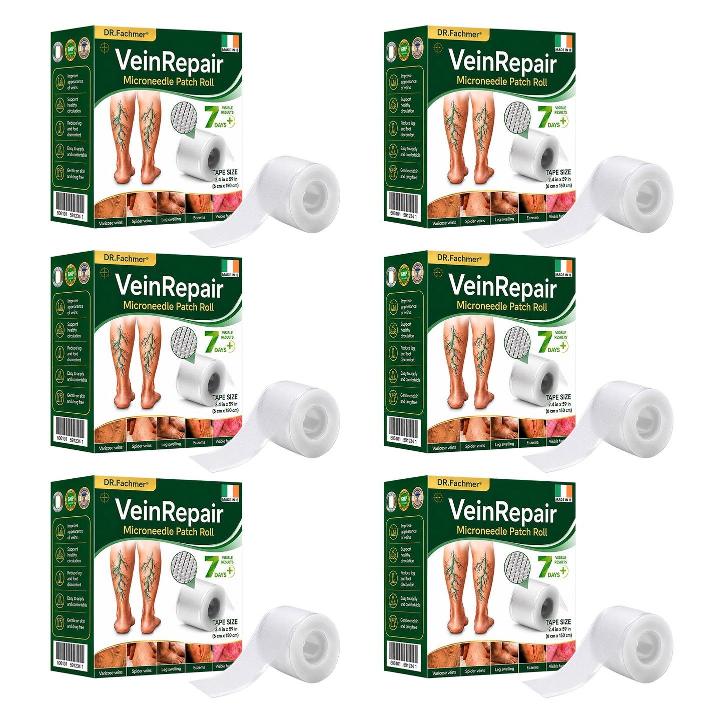 🩹DR.Fachmer® Vein Ease Microneedle Care Patch(For Spider Veins, Varicose Veins, Swelling & Leg Fatigue) - Last Day Promotion 50% OFF